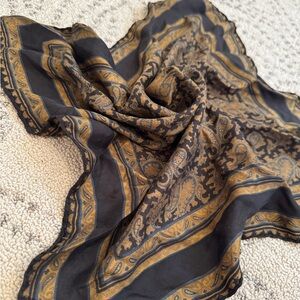 Vintage Renoir Silk Elegant Scarf